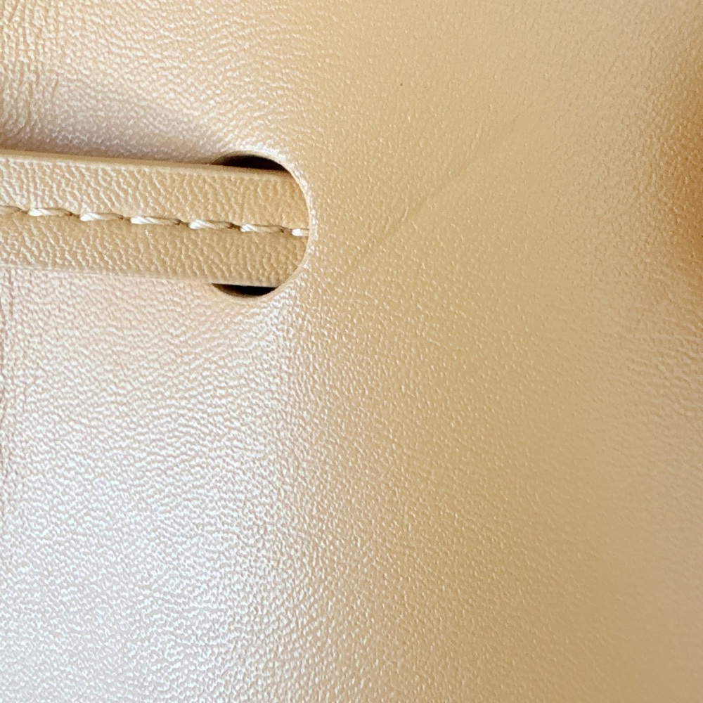Mansur Gavriel Cammello/Rosa Leather Mini Bucket Bag - Picture 9 of 10